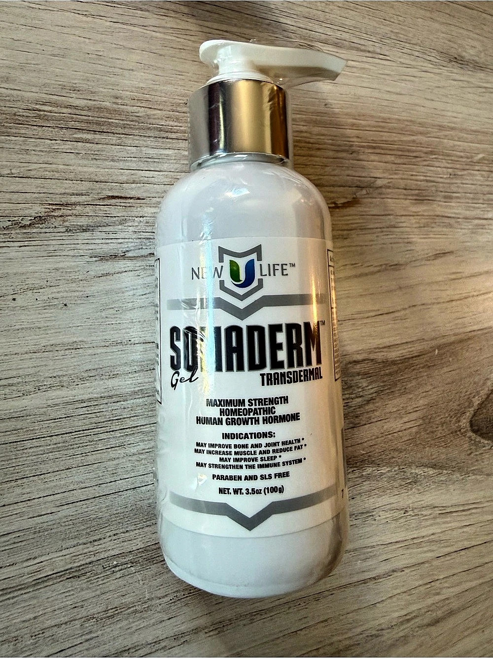 New Life Somaderm Gel Transdermal Gel NWT